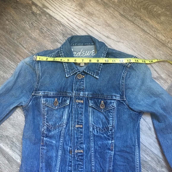 Madewell Jean Jacket in Storm Cloud Wash - Picture 7 of 8
